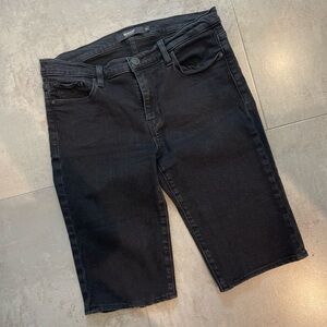 Hudson Amelia shorts jorts sz 29 black with stretch.